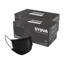Load image into Gallery viewer, Disposable 3-ply Face Mask - Black