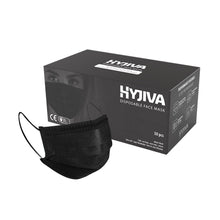 Load image into Gallery viewer, Disposable 3-ply Face Mask - Black