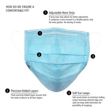 Load image into Gallery viewer, Disposable 4-ply Face Mask - Assorted
