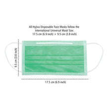 Load image into Gallery viewer, Disposable 4-ply Face Mask - Green