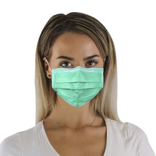Load image into Gallery viewer, Disposable 4-ply Face Mask - Green