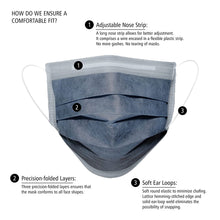 Load image into Gallery viewer, Disposable 4-ply Face Mask with Activated Carbon