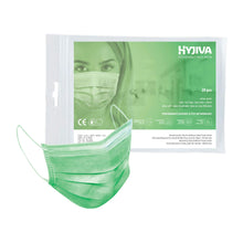 Load image into Gallery viewer, Disposable 3-ply Face Mask - Green