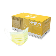 Load image into Gallery viewer, Disposable 3-ply Face Mask - Yellow