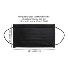 Load image into Gallery viewer, Disposable 3-ply Face Mask - Black