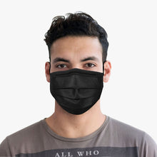 Load image into Gallery viewer, Disposable 3-ply Face Mask - Black