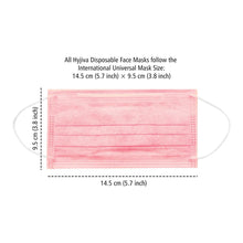 Load image into Gallery viewer, Disposable 3-ply Face Mask for Children - Pink