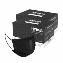 Load image into Gallery viewer, Disposable 3-ply Face Mask for Children - Black