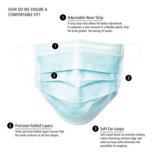 Load image into Gallery viewer, Disposable 3-ply Face Mask for Children - Assorted