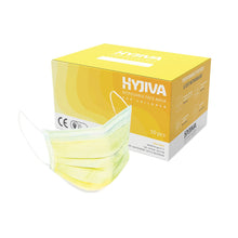 Load image into Gallery viewer, Disposable 3-ply Face Mask for Children - Yellow