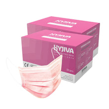 Load image into Gallery viewer, Disposable 3-ply Face Mask for Children - Pink