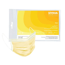 Load image into Gallery viewer, Disposable 3-ply Face Mask for Children - Yellow
