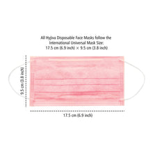 Load image into Gallery viewer, Disposable 3-ply Face Mask - Pink