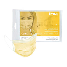 Load image into Gallery viewer, Disposable 3-ply Face Mask - Yellow