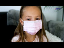 Load and play video in Gallery viewer, Disposable 3-ply Face Mask for Children - Assorted