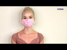 Load and play video in Gallery viewer, Disposable 4-ply Face Mask - White