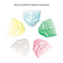 Load image into Gallery viewer, Disposable 3-ply Face Mask - Assorted