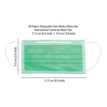 Load image into Gallery viewer, Disposable 4-ply Face Mask - Green
