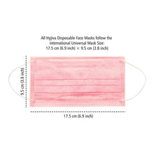 Load image into Gallery viewer, Disposable 3-ply Face Mask - Pink
