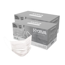 Load image into Gallery viewer, Disposable 3-ply Face Mask - White
